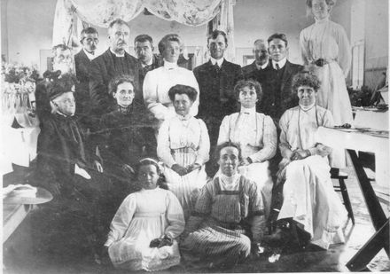 Shannon Presbyterian Church fundraising sale, c.1910