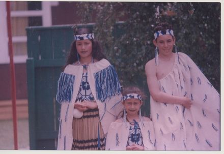 Foxton School Kapahaka leaders (Kaea), 1995