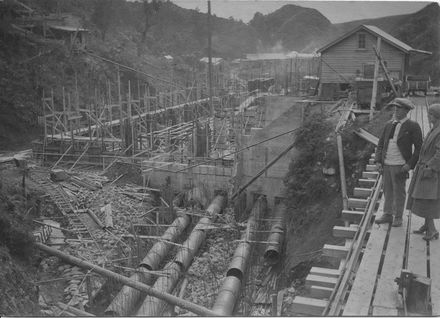 Mangahao Hydro-electric Scheme, 1920's