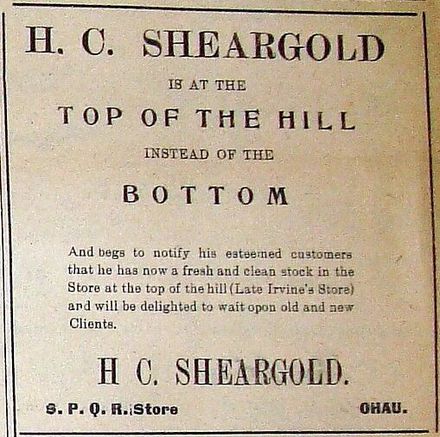 1916 Sheargold , Ohau, Levin