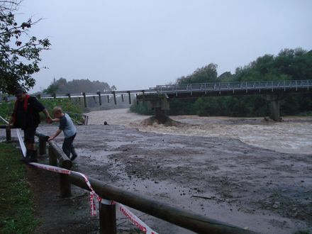 Kirkaldie bridge washout