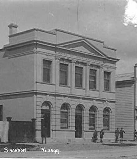 Bank of New Zealand & Gunning General Store, Shannon