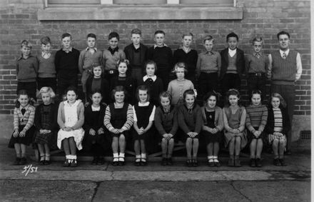 Foxton School, Class 5 (?), 1951