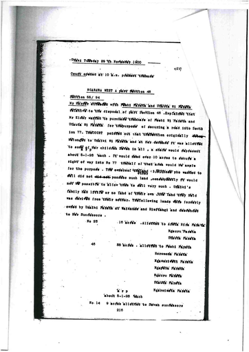 Otaki Maori Land Court Minutebook - 29 November 1900.
