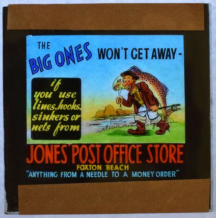 Jones' Post Office Store Cinema Advertising Slide