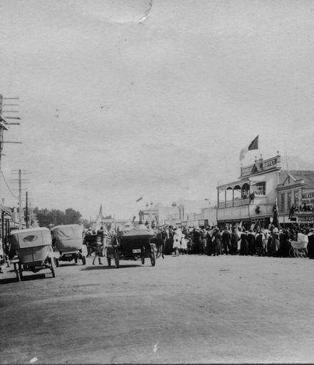 Main Street Foxton c1918