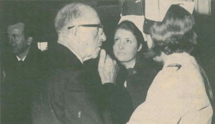 Mr RJ Hay at opening of Stage 1 of Horowhenua Hospital 1967