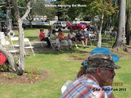 IMG_2027  Visitors enjoying the Music