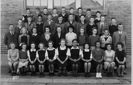 Foxton School, Class 3 (?), 1951