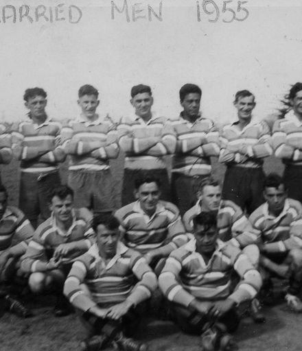 Foxton Married Men's Rugby Team 1955