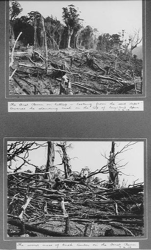 First Burn (Leighton's Spur), North Block, 1914