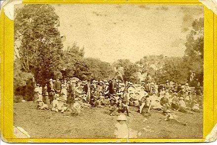 First Race Meeting - End of Queen Street