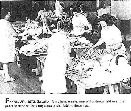 Salvation Army jumble sale - Feb 1973 - Resource cover image