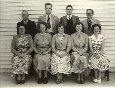 North School Staff 1954