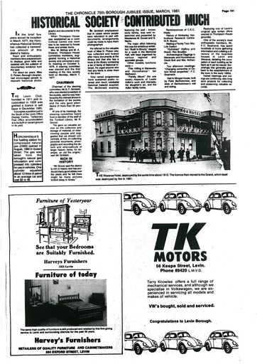 Page 101 - Levin 75th Jubilee Supplement