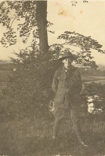 A young soldier in uniform. - Resource cover image