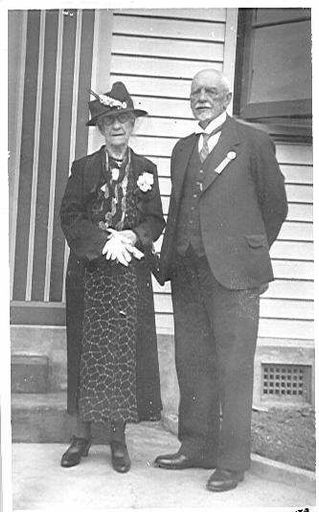 Mr & Mrs Goldsmith, Mayor & Mayoress of Levin