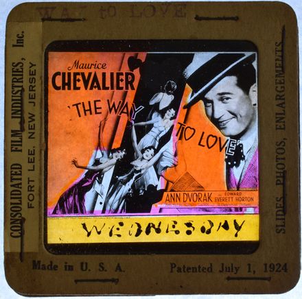 'The Way To Love'- Cinema Advertising Slide - Resource cover image
