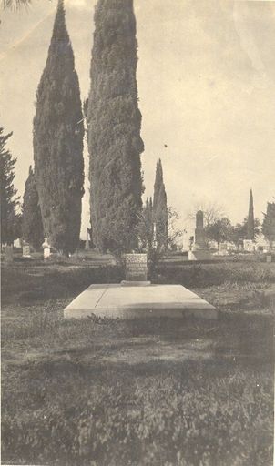 Anne Craig's grave. - Resource cover image