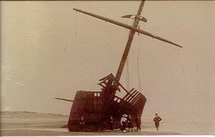 'Hydrabad' shipwreck, 1908