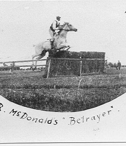 J R McDonald's "Betrayer" (horse)
