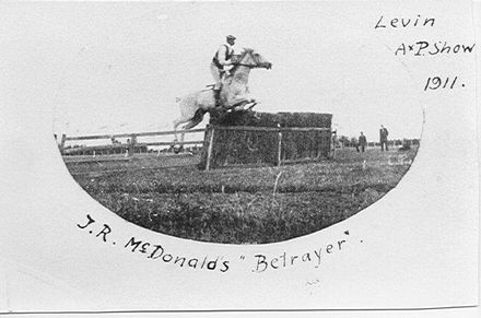 J R McDonald's "Betrayer" (horse)