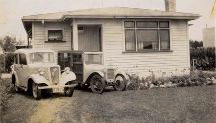 Ken Thomson's house, Grand Street, Shannon, 1951