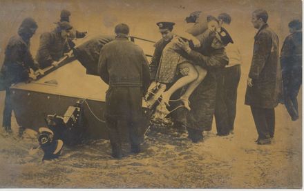 'Wahine' disaster, rescue, Wellington Harbour, 1968