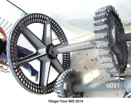 Main drive gears ready for restoration