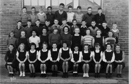 Foxton School, Class 4 (?), 1951