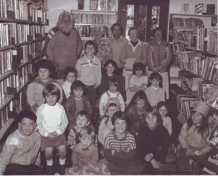 Children at "Storytime", Shannon Public Library, early 1980's