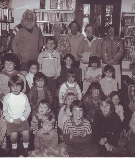 Children at "Storytime", Shannon Public Library, early 1980's