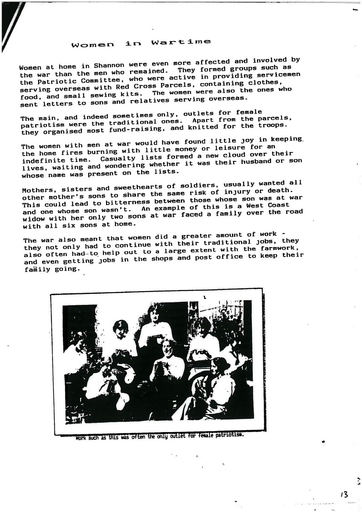 Women in Wartime - Resource cover image