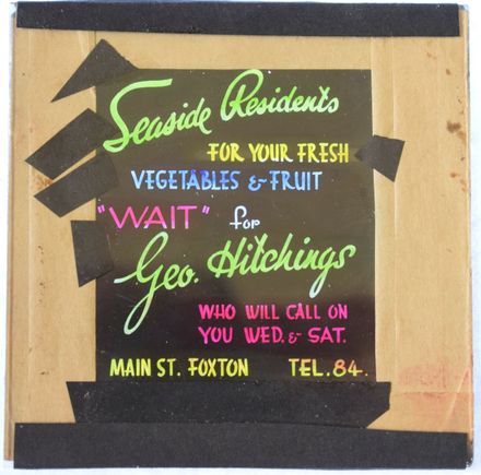 Hitchings Fruit and Vegetables- Cinema Advertising Slide Hitchings Fruit and Vegetables- Cinema Advertising Slide