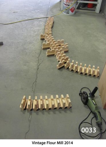 Hand made wooden cogs for the gear wheels - Resource cover image