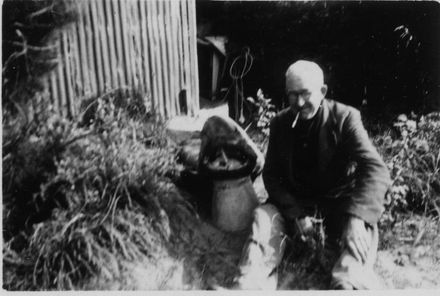Mr Petersen with Shark's Head