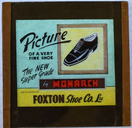 Foxton Shoe Company- Cinema Advertising Slide Foxton Shoe Company- Cinema Advertising Slide