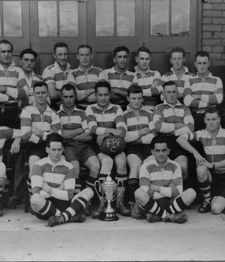 Foxton Fire Brigade Senior Rugby Team 1933