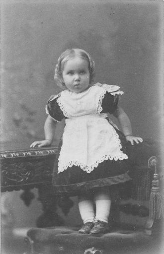 Ella Knight (as toddler), 1886-87