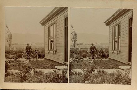 Hallam's house before verandah added, Shannon, 1907