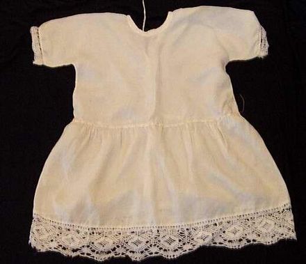 Childs silk frock