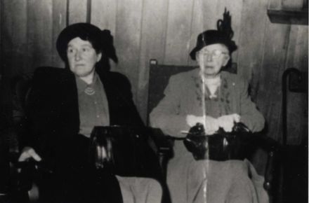 Mrs Eleanor Hyde and Mrs Irene Leng-Ward, c.1951