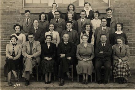 Foxton School Staff 1951