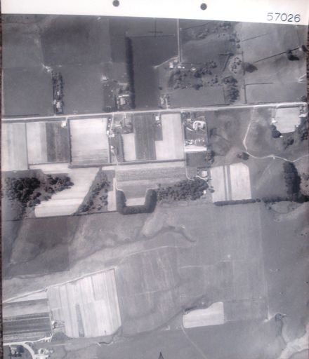 Aerial survey photograph (western Levin) 2nd 'track'