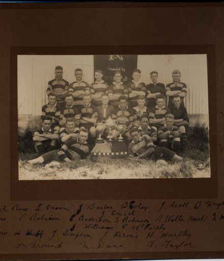 Foxton Junior Rugby Team 1930