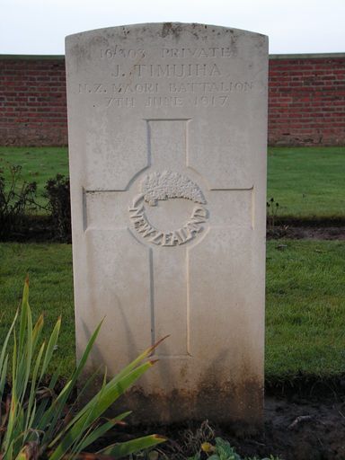 John TIMUIHA memorial - Resource cover image