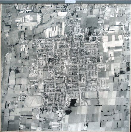 Aerial photograph of Levin