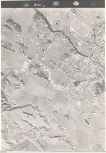 State Highway into Otaki from the north, 1948