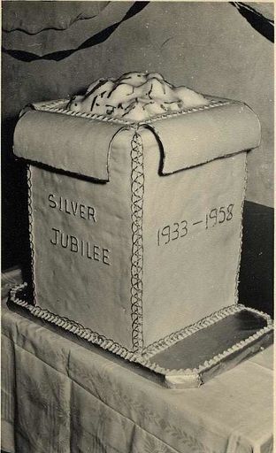 Silver Jubilee Cake