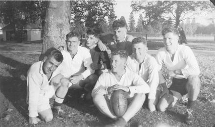 Rugby team at Lincoln College